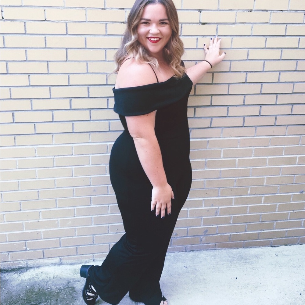 Black Formal Jumpsuit
